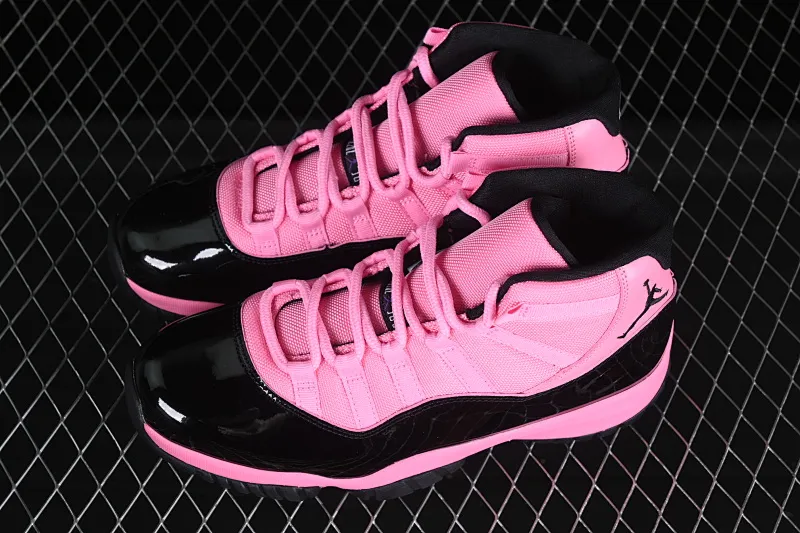 All categories Air Jordan Jordan series basketball shoes Air Jordan 11 Air Jordan 11 Retro AJ11 Joe 11 black powder high-top basketball shoes CT8012-500